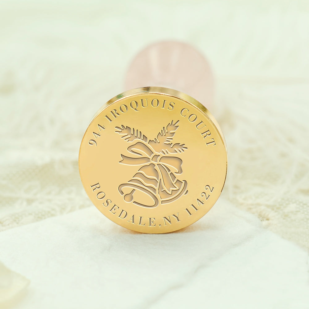 Christmas Deers Custom Address Wax Seal Stamp-14 Custom-Name-Wax-Seal-Stamp-(27-Designs)3