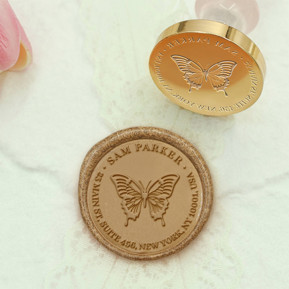 Custom Address Wax Seal Stamp-3