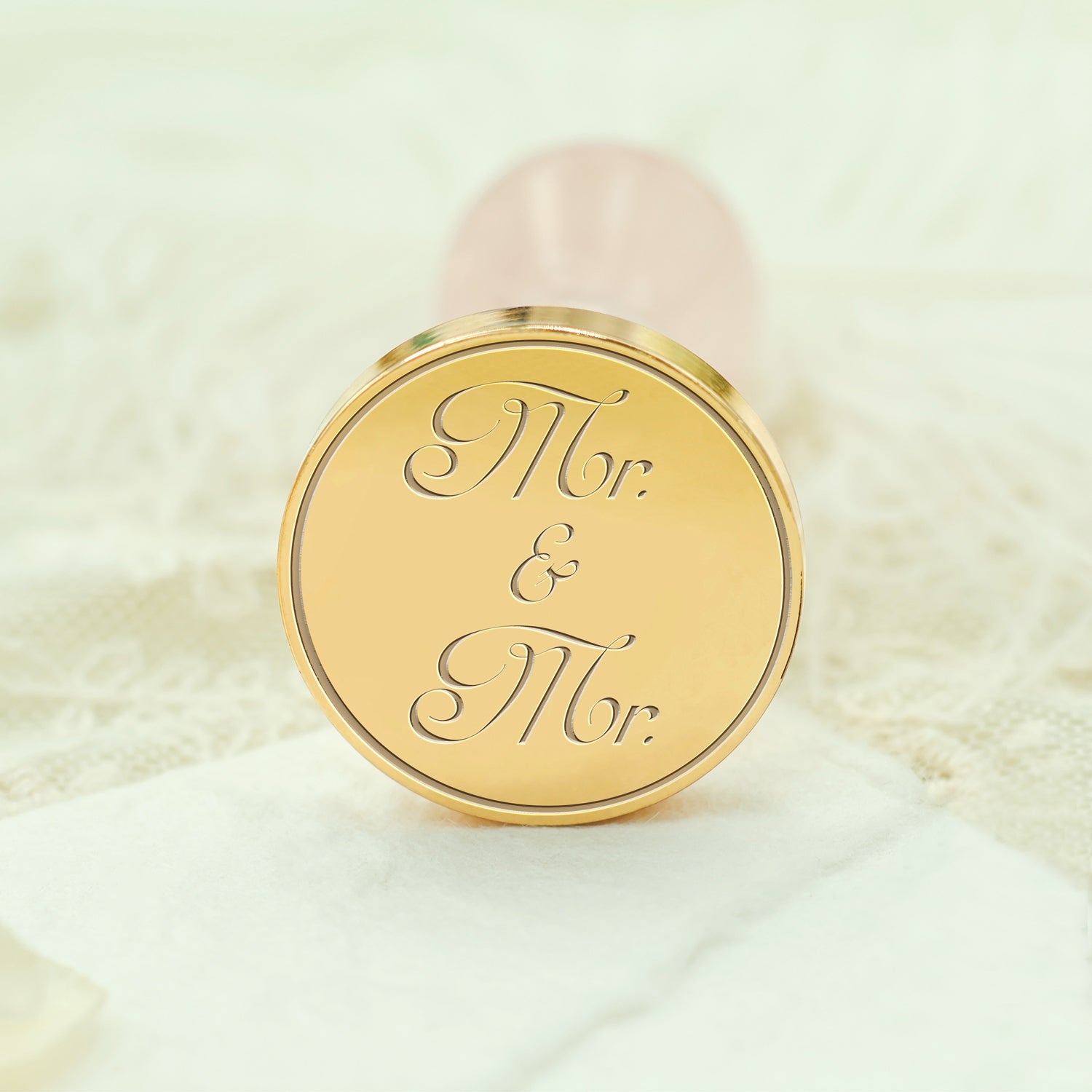 LGBT Wedding Invitation Wax Seal Stamp