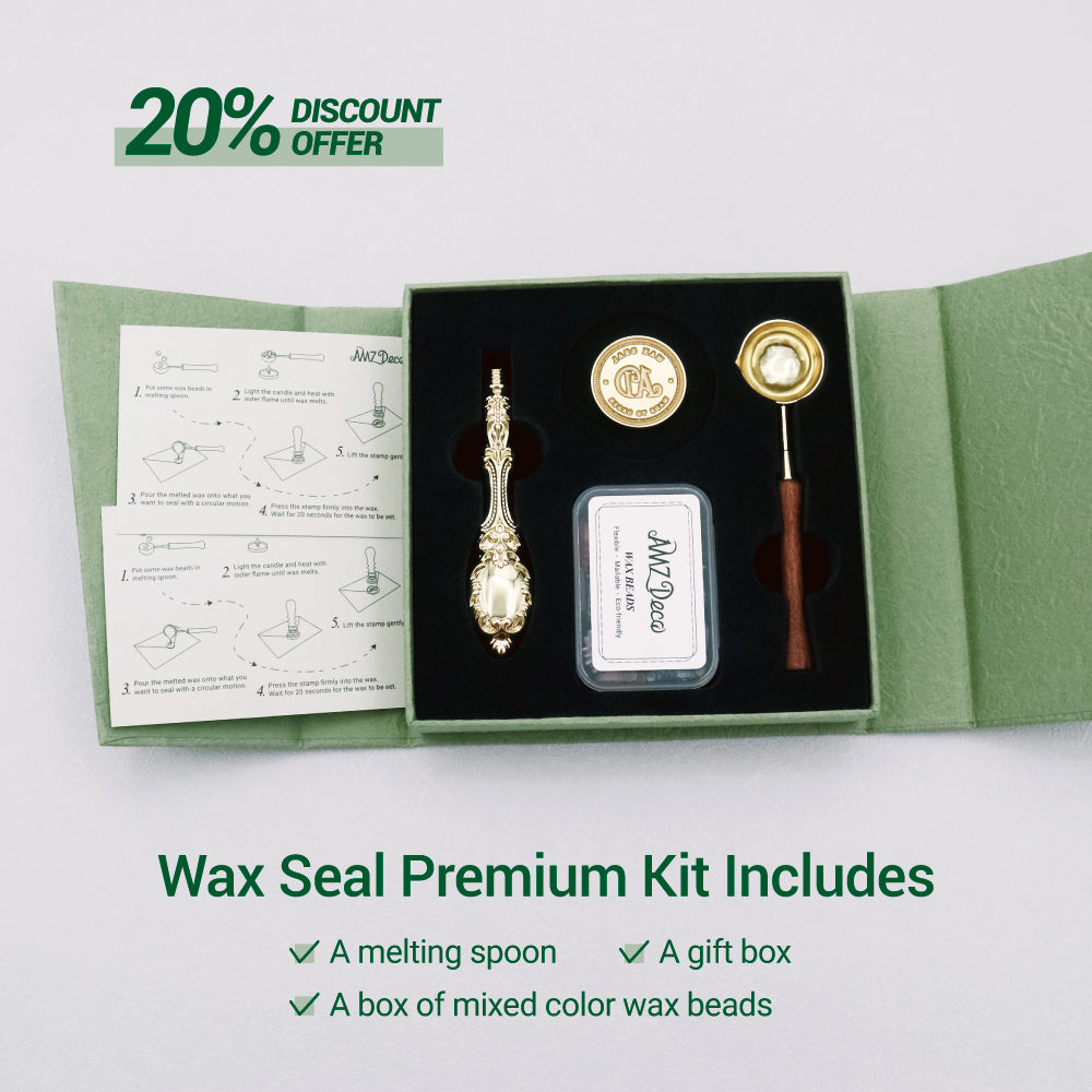 AMZ Deco seal stamp premium kit