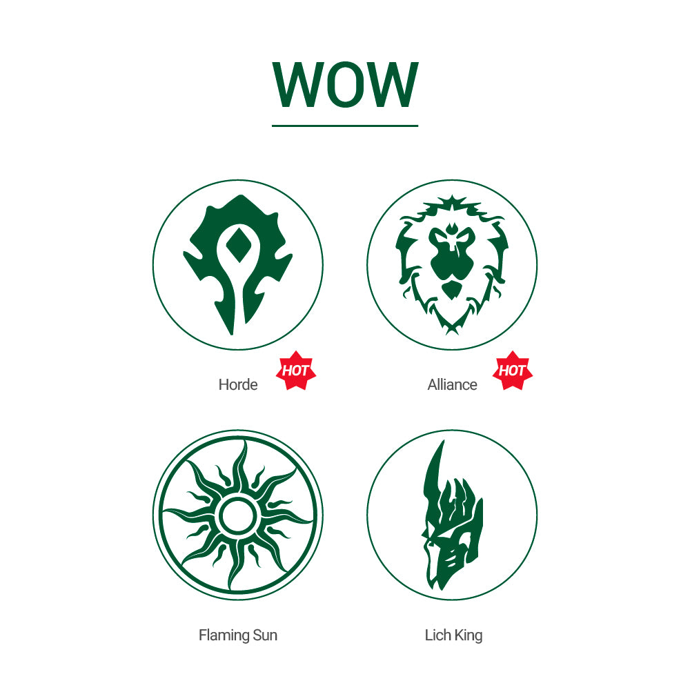 World of Warcraft Wax Seal Stamp - Horder & Alliance